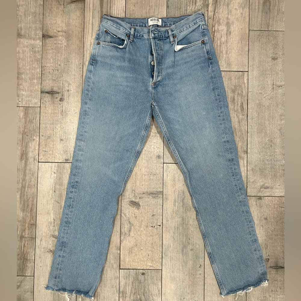 Stretchy high waist, skinny jeans